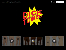 Tablet Screenshot of dicktowel.com